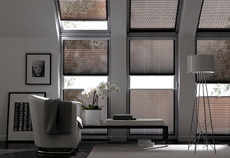 штори плісе , плісе на мансардні вікна